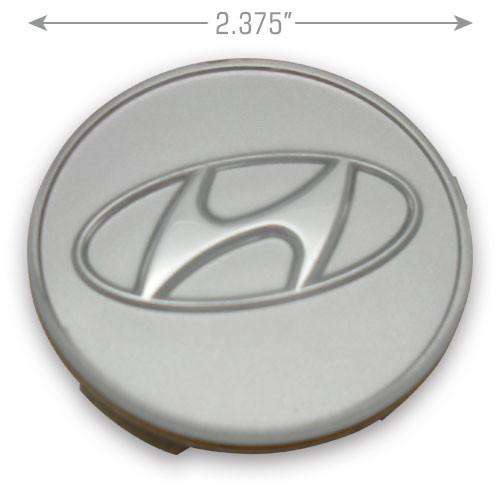 Hyundai Accent Azera Elantra Genesis Santa Fe Sonata Tucson Velostar Veracruz 2005-2020 Center Cap - Centercaps.net