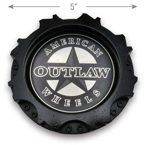 American Outlaw Wheels BC-895 Center Cap - Centercaps.net