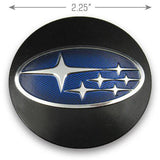 Subaru Ascent Legacy Outback Solterra Crosstrek Forester Impreza 2019-2024 Black Center Cap - Centercaps.net