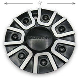 Rock Starr 129S154-M Center Cap - Centercaps.net