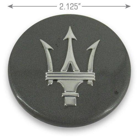 Mazerati Dark Grey Center Cap