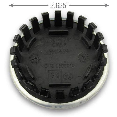Chevy 9595010 2.625" Dia Chrome Center Cap