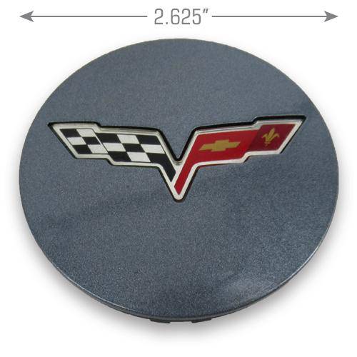 Chevy Corvette 2007-2015 Gunmetal Center Cap