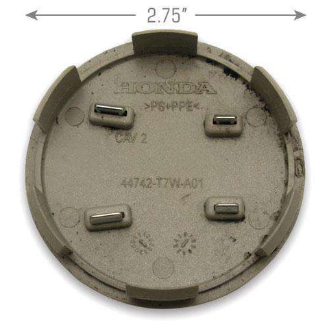 Used 15” Steel Wheel Center Caps For 1997-2006 Honda CRV – Metal, 2-1/2” Hub Diameter