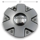 Dakar T863 18" Cap Center Cap - Centercaps.net