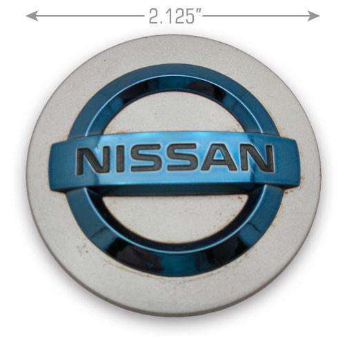 Nissan Center Cap Part Number 40342AUS10 Blue Color Emble