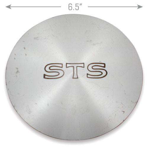 Cadillac Center Cap STS 89, 90, 91 Metal With 6 Clips On Back