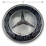 Mercedes Benz B C CL CLA CLK E G GL GLA GLC GLE GLK GLS ML R S SL SLC SLK SLK SLR SLS Class 2003-2017 Center Cap - Centercaps.net